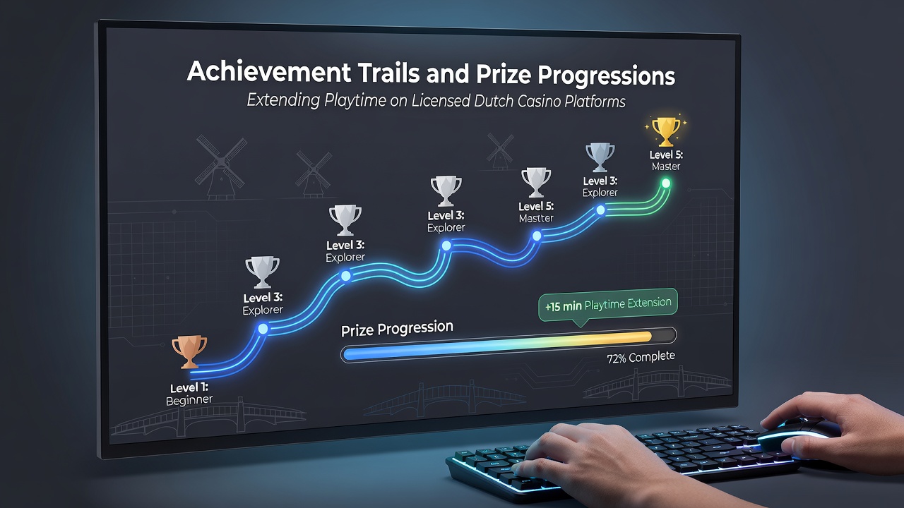Voorbeeld van progressieve beloningsstappen en extended playtime metrics