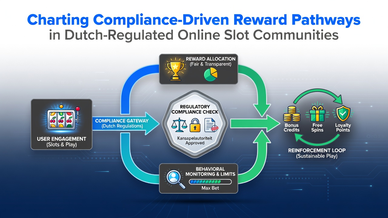 Diagram dat compliance-gedreven beloningspaden toont in Nederlandse slotgemeenschappen met KSA-regels