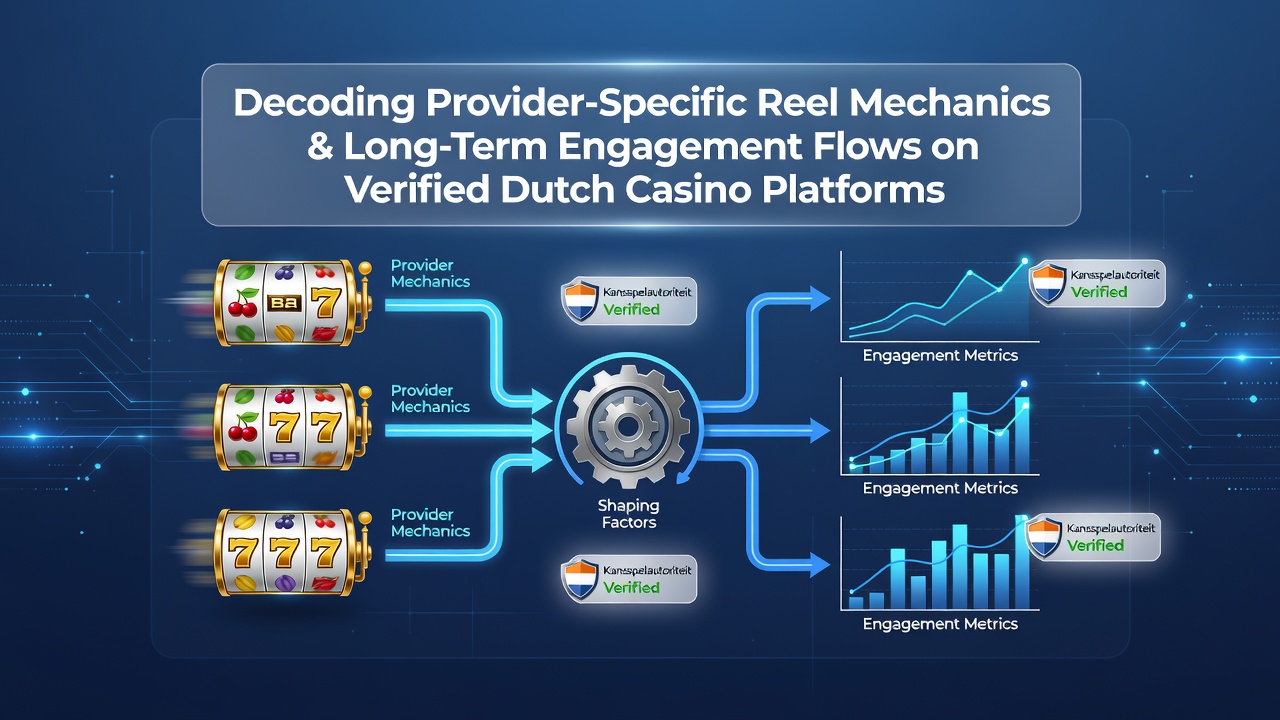 Reel-mechanieken in Nederlandse gokkasten met provider-specifieke symbolen en features