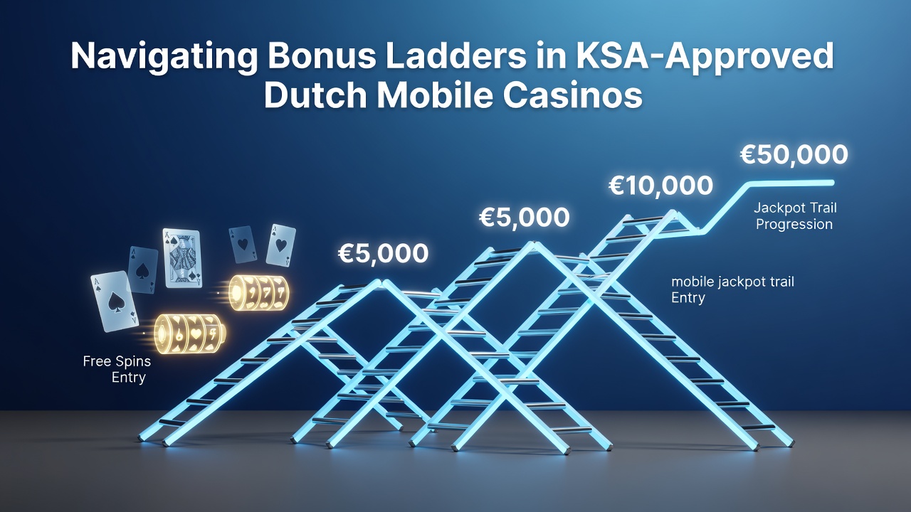 Overzicht van bonusladders die free spins koppelen aan mobiele jackpot trails in Nederlandse casino's