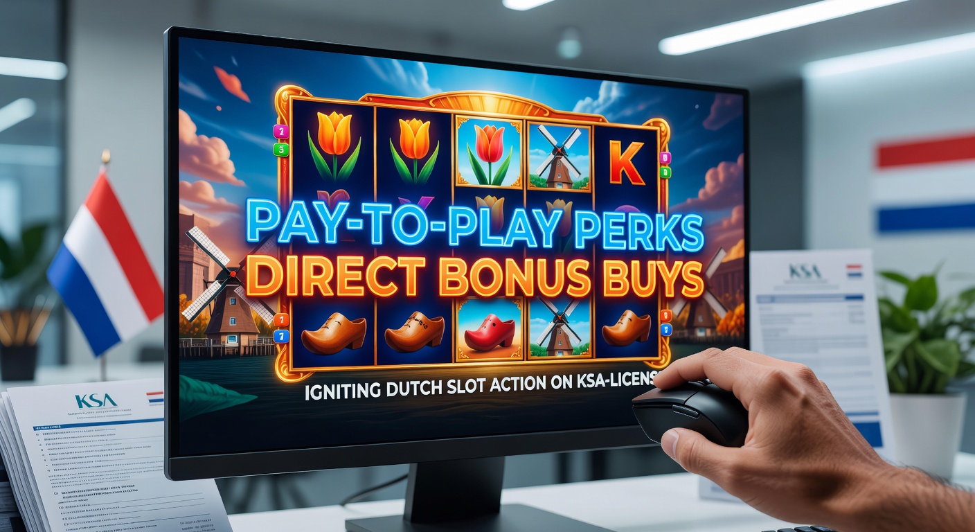 Schermafbeelding van een KSA-gelicentieerde slot met directe bonus buy-optie, waar spelers een bonusronde direct kunnen activeren voor een vaste inzet