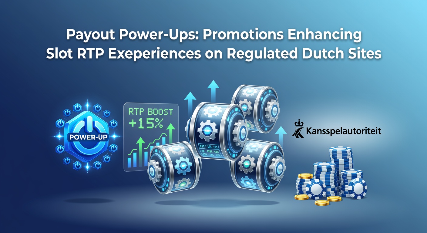 Grafiek met stijgende RTP-curves en power-up iconen op een Nederlandse gokkastinterface, illustrerend promotionele boosts