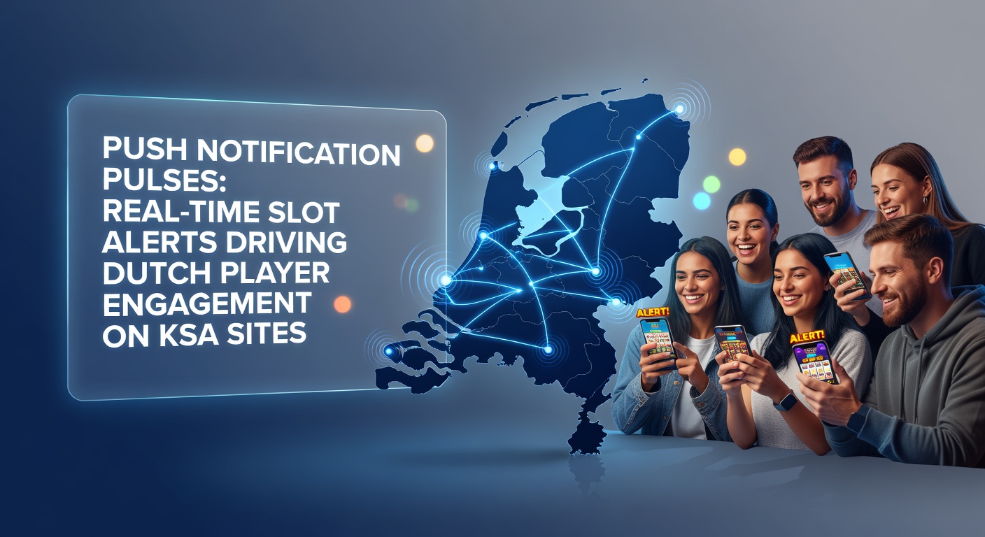 Voorbeeld van een real-time push-melding op een mobiel scherm met een slotbonus alert op een KSA-site
