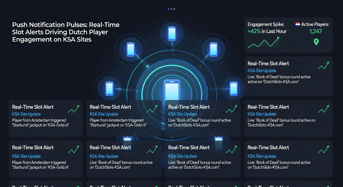 Grafiek met stijgende lijnen van spelerengagement en pulsverzendingen op KSA-sites in 2026
