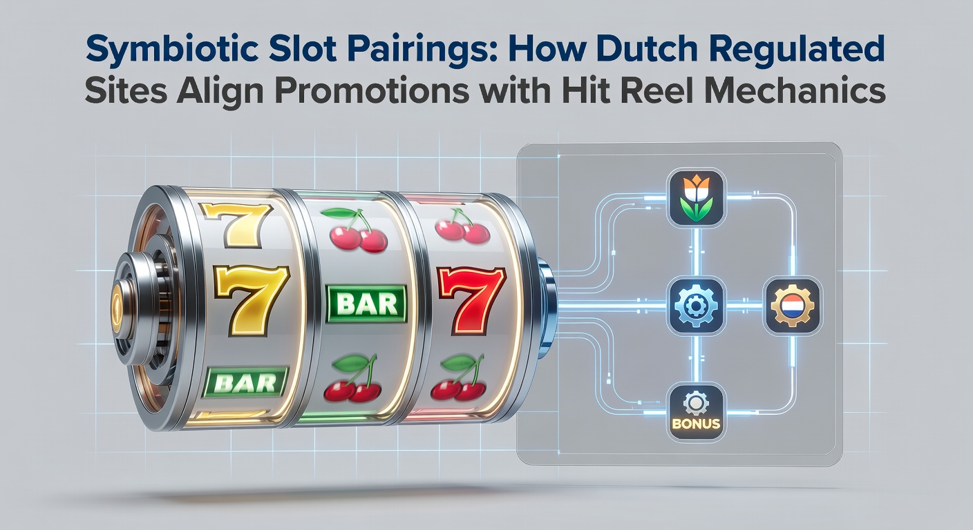 Grafiek van symbiotische slot koppelingen op Nederlandse casino platforms, met overlappende promoties en hit reel frequenties