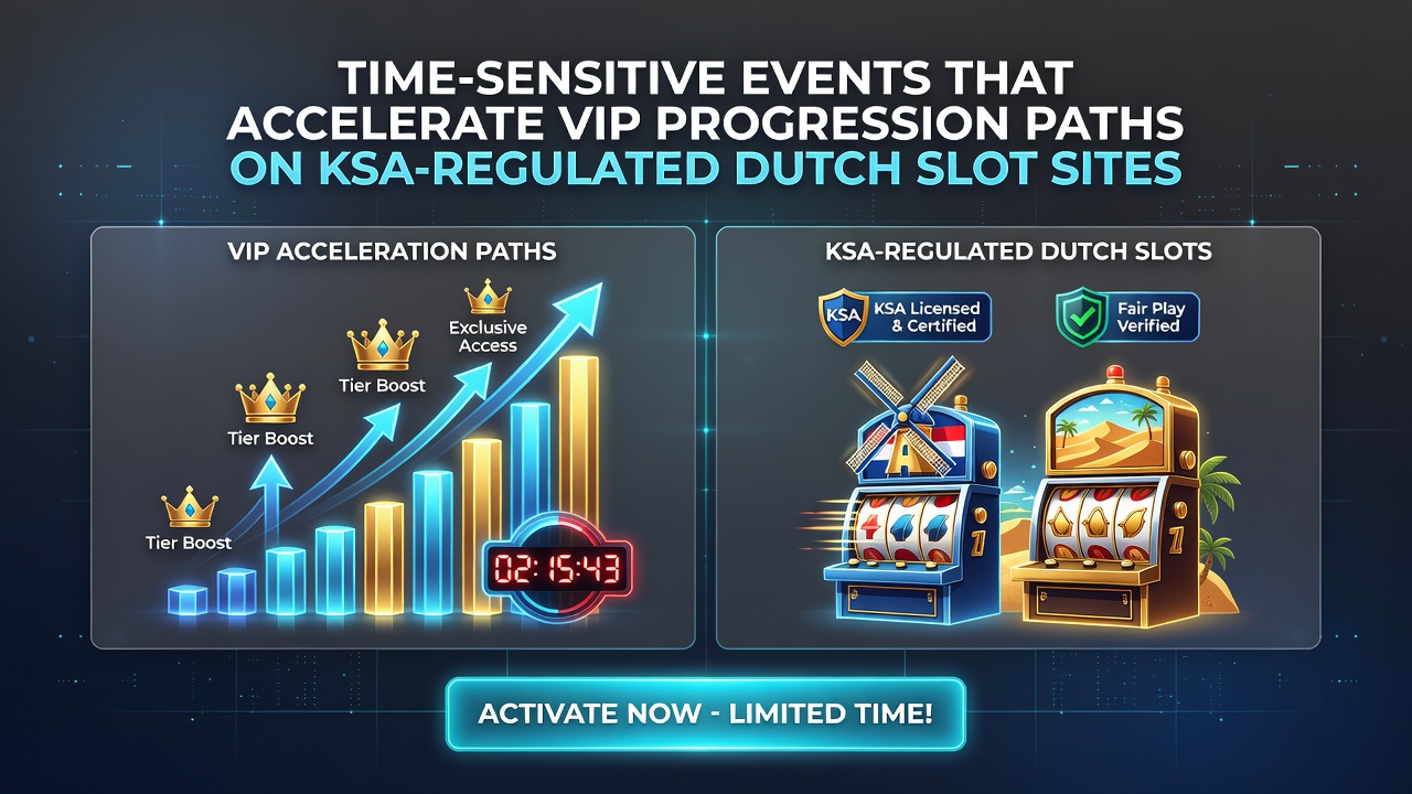 VIP-progressie versnellen via tijdelijke events op gereguleerde Nederlandse slotsites