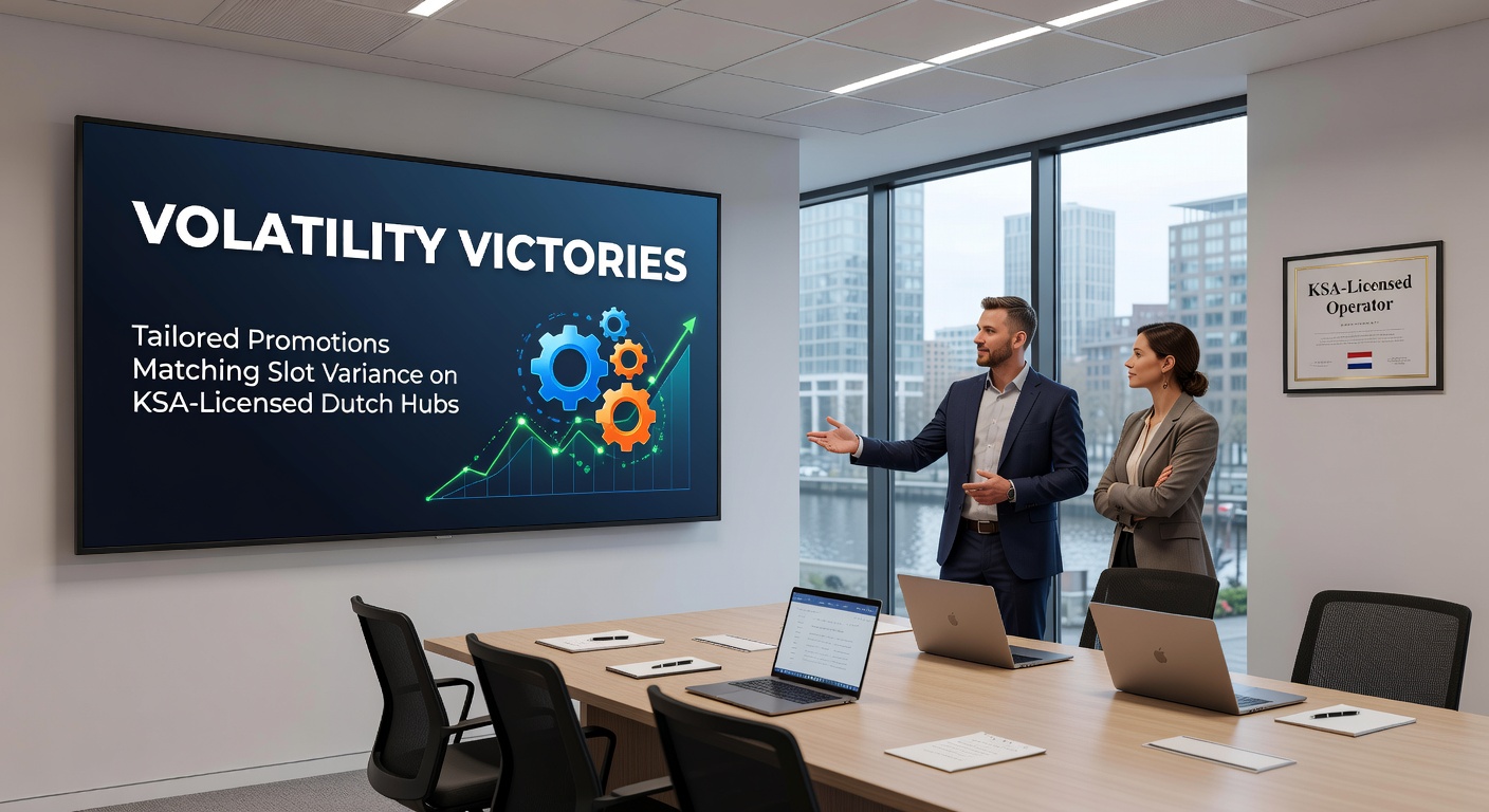 Voorbeeldscherm van een high-vol slot met actieve multiplier-promotie op een Nederlands casino-platform